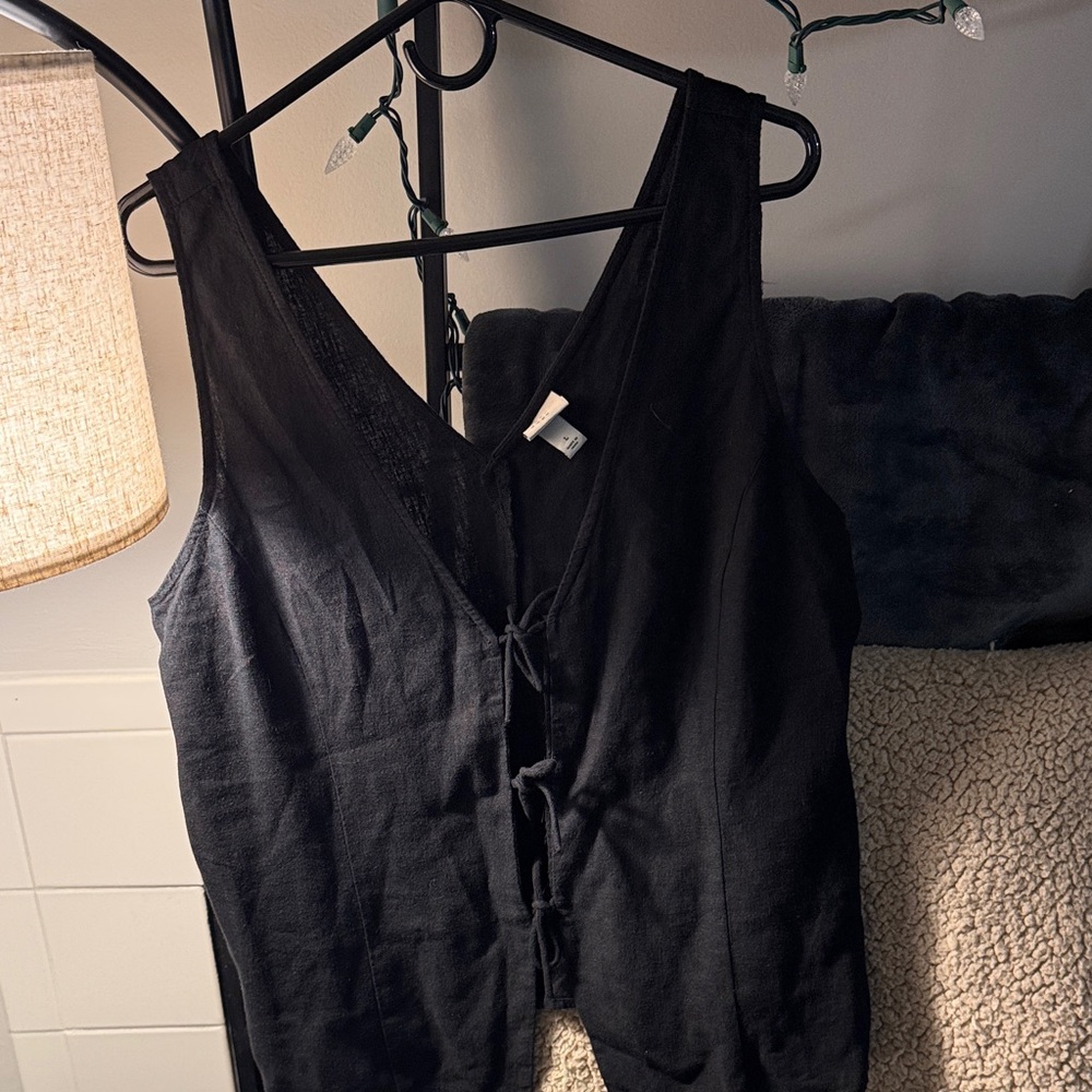 a new day Black Sleeveless Top